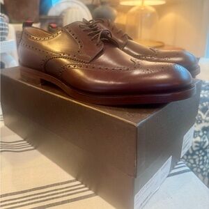 NiB Gucci Laceup Oxfords in Brown Leather